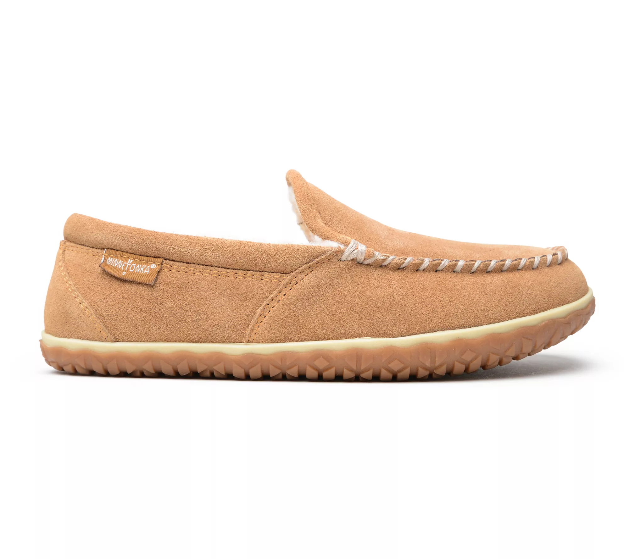 Minnetonka Men's Slip-On Suede Moccasin Slipper s - Tilden