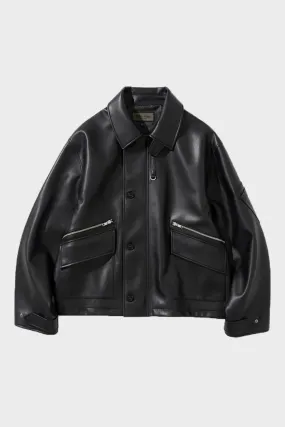 MK3 Vegan Leather Jacket - Black