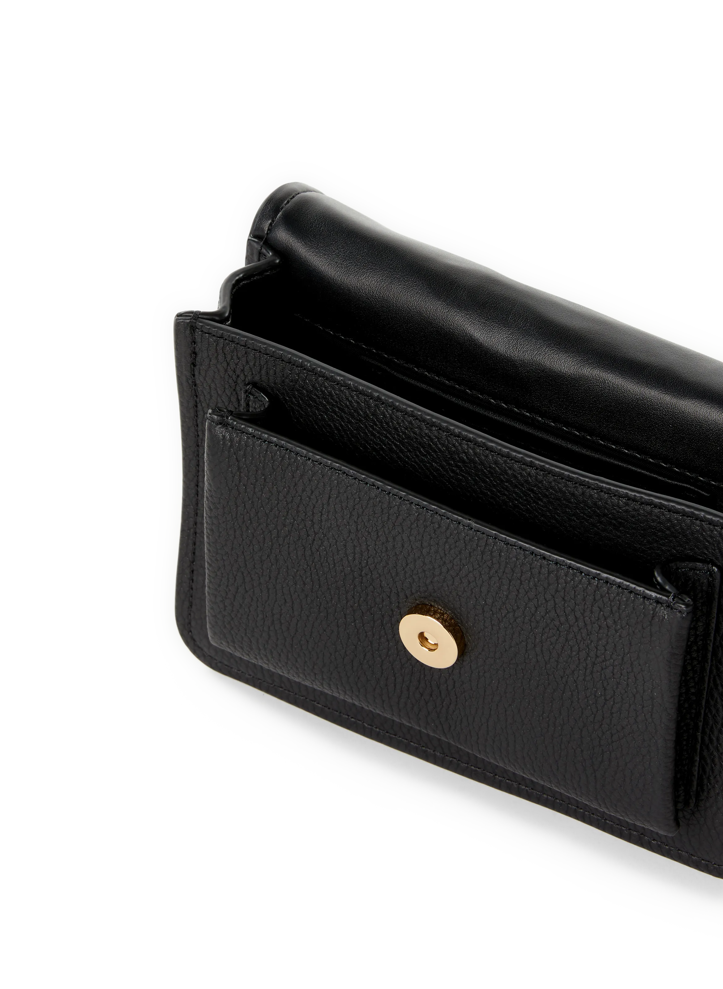 MMK  Claire leather shoulder bag - Black