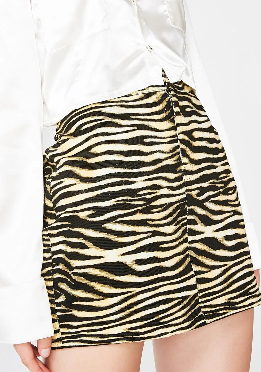 Mocha Exni Skirt-