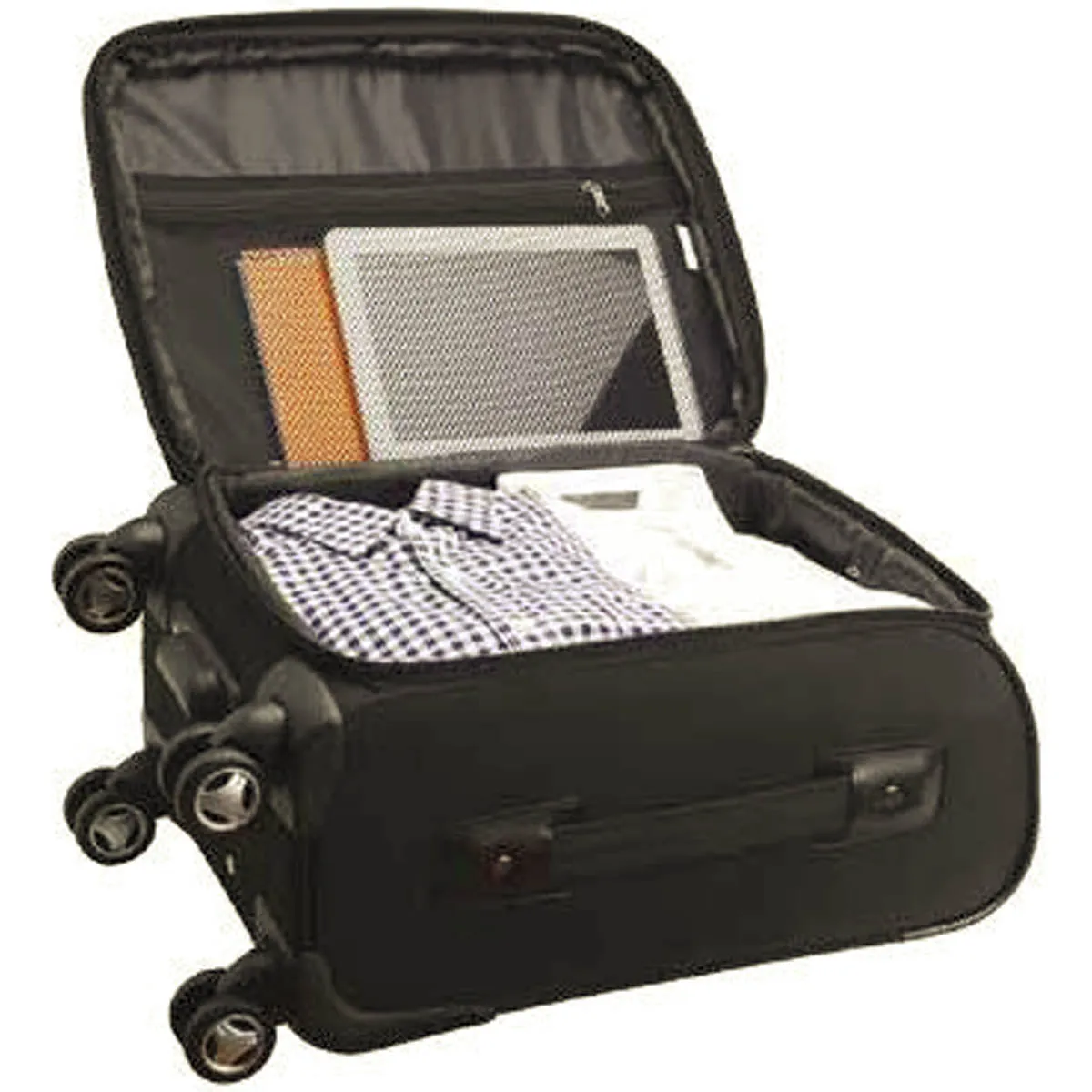 Mojo Sports Luggage 22In 8 Wheeled Spinner Carry On - Afc North