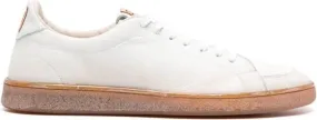 Moma flatform leather sneakers White