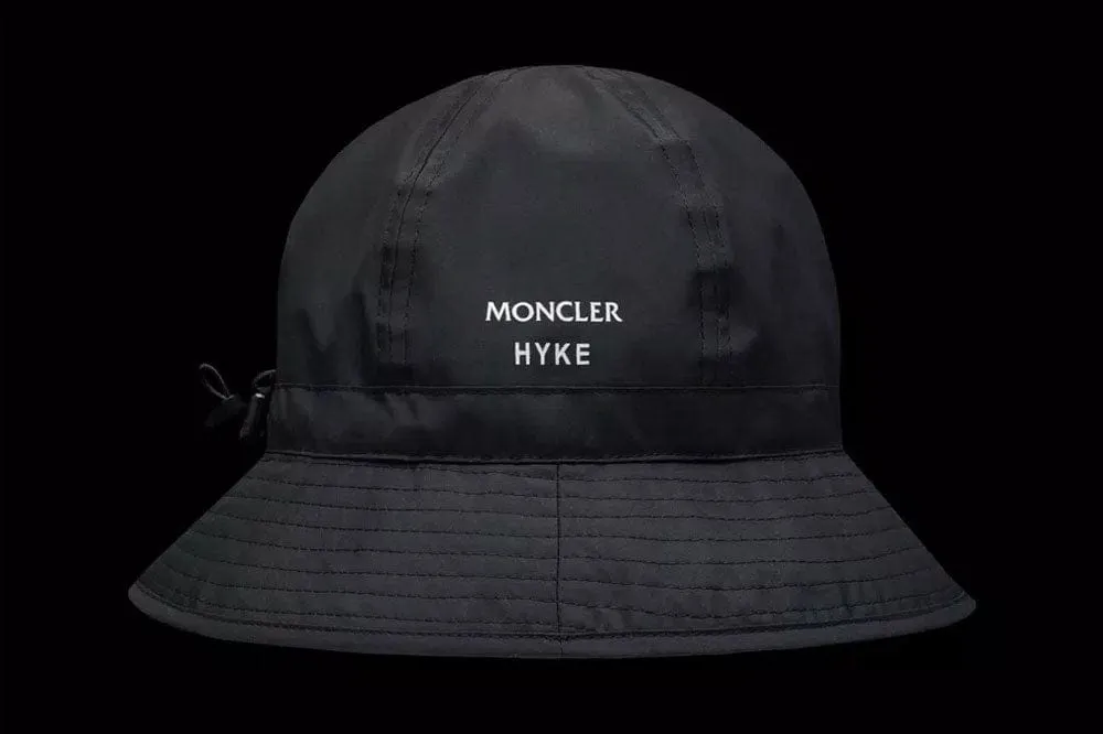Moncler 4 Hyke Bucket Hat Black