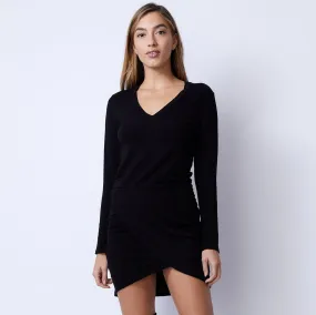 Monrow OVERLAP DRESS