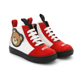 Moschino Boy And Girl High Sneakers