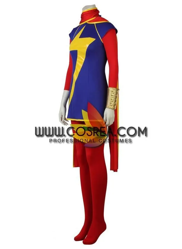 Ms Marvel Kamala Khan Cosplay Costume