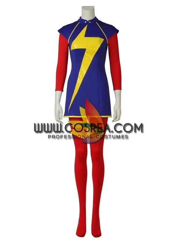 Ms Marvel Kamala Khan Cosplay Costume