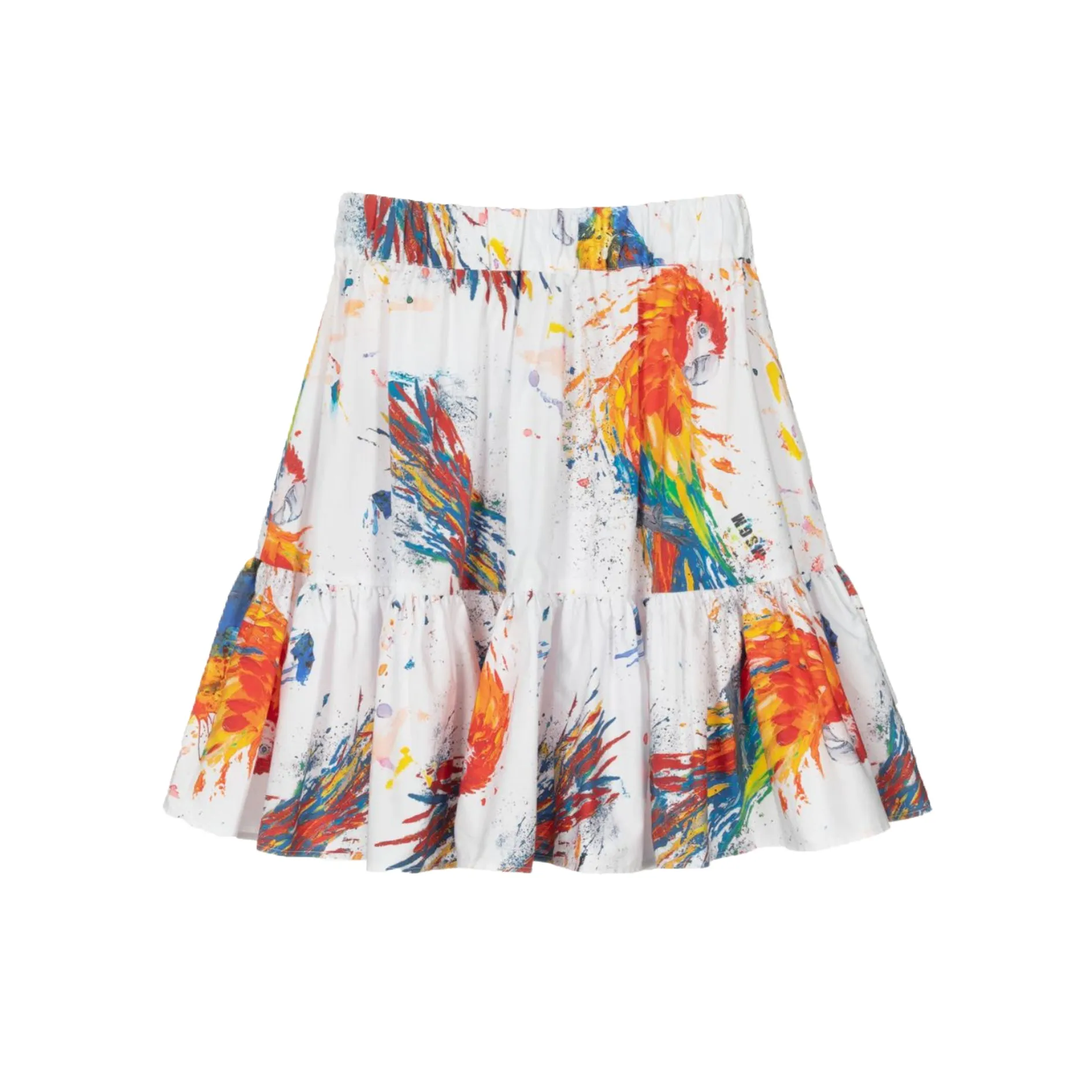 Multicolour Tiered Skirt