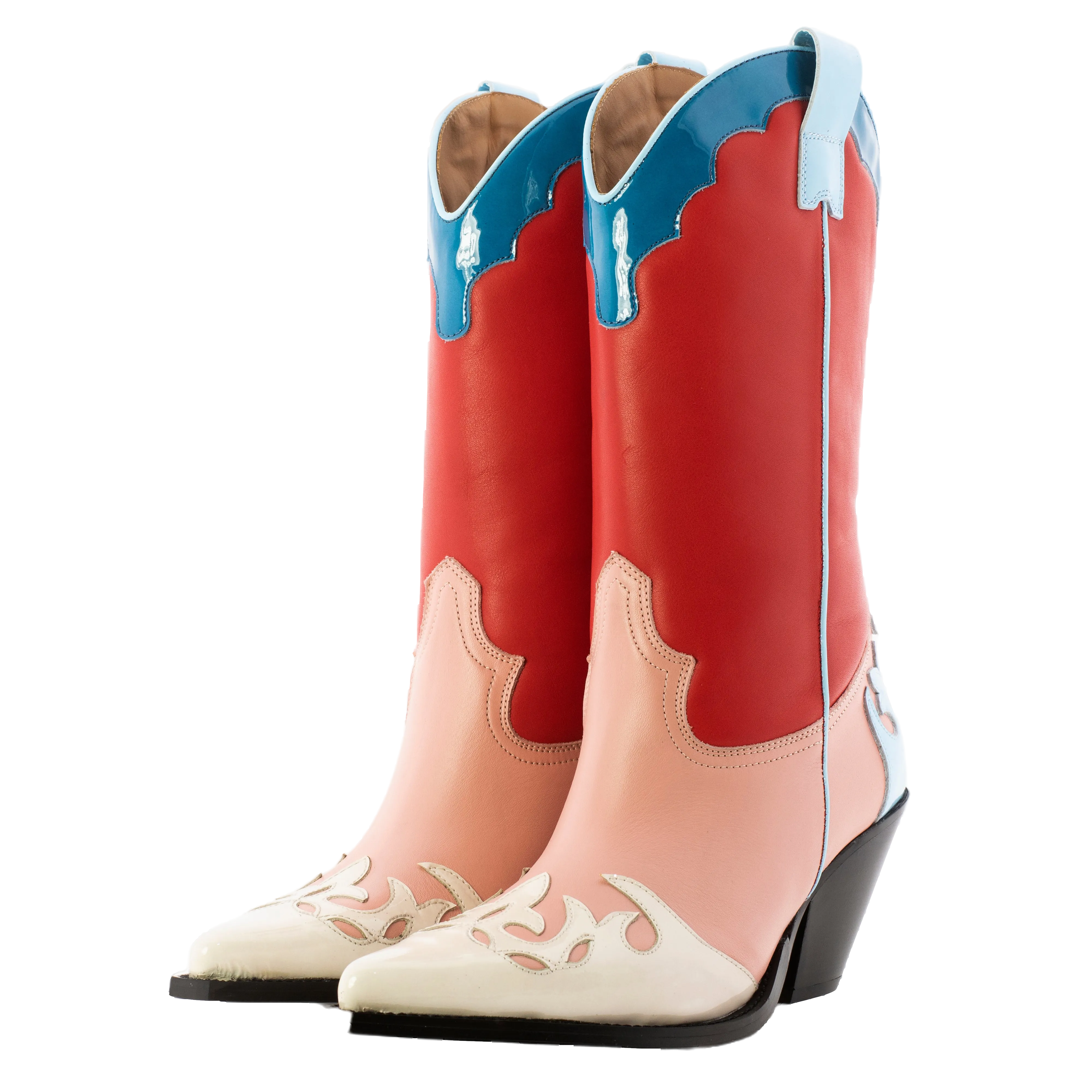 MULTICOLOURED BOOTS