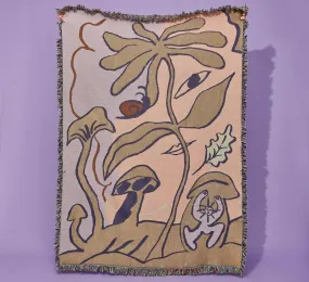 Mushroom People Blanket