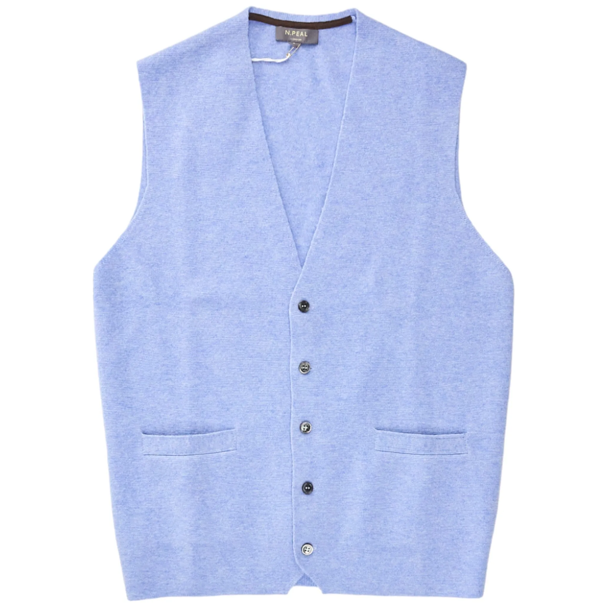 N. Peal Cornflower Chelsea Milano Waistcoat