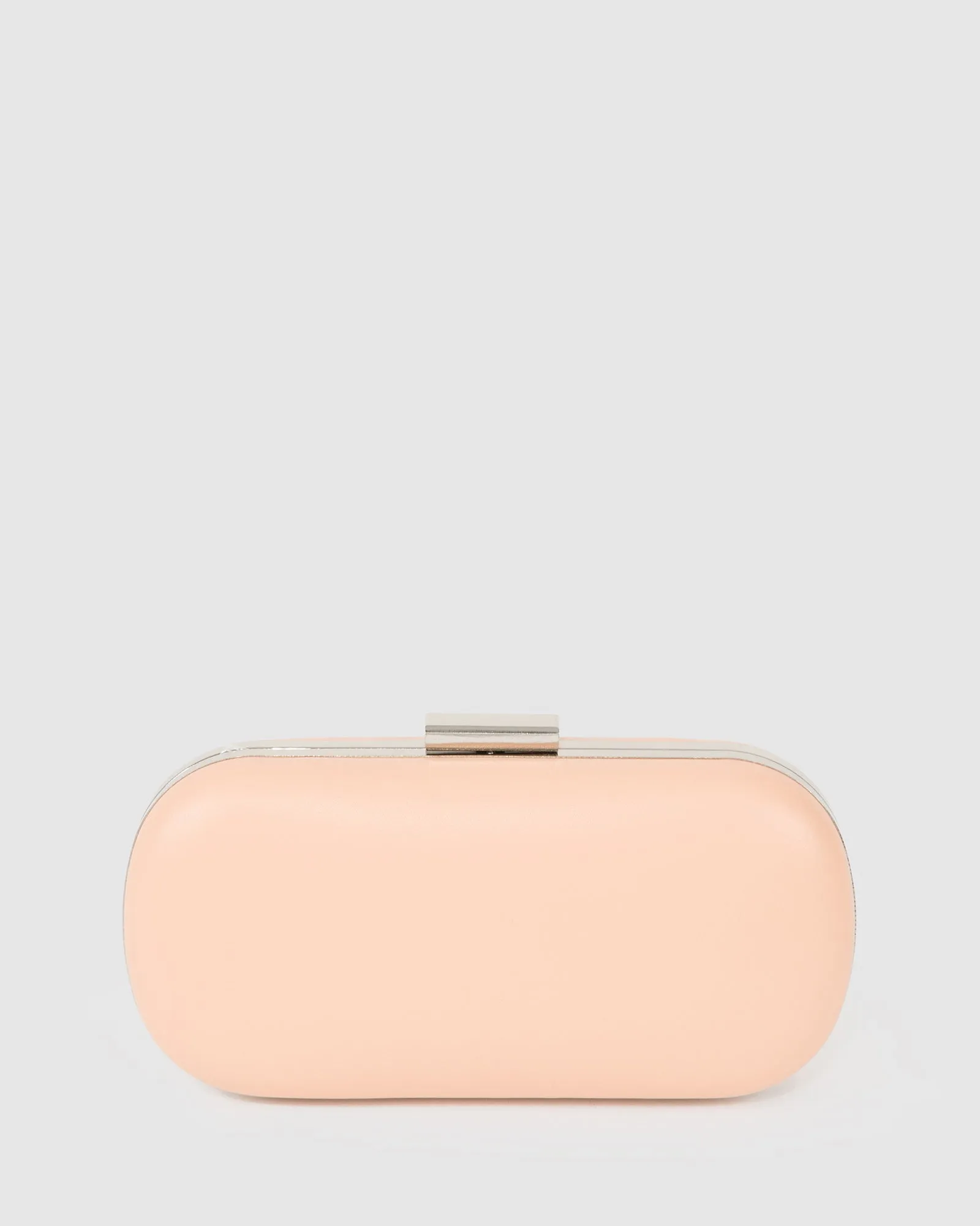 Natural Monika Hardcase Clutch Bag