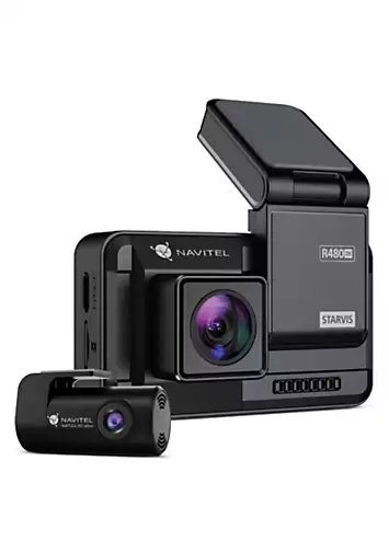 Navitel R480 2K Dual Dash Cam - 2K Front & Full HD Rear Camera | Kaleidoscope