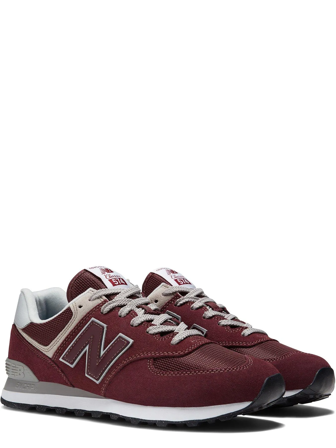 New Balance 574 Trainers- Red