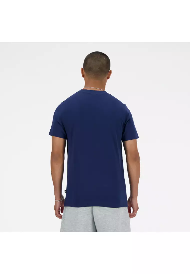 New Balance New Balance Mens Sport Box Logo T-Shirt - Nb Navy