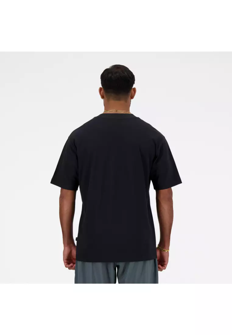 New Balance New Balance Mens Sport Essentials Linear T-Shirt - Black