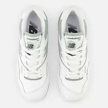 New Balance Women's 550 White with Juniper