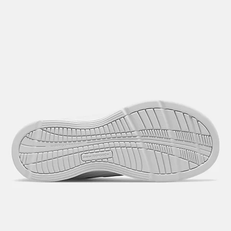 New Balance Womens 577 Velcro Leather Walking Shoe- White Leather