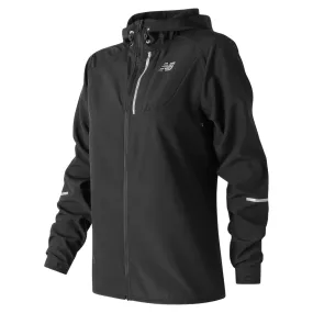 New Balance Womens Core Run Lightweight Jacket - Black