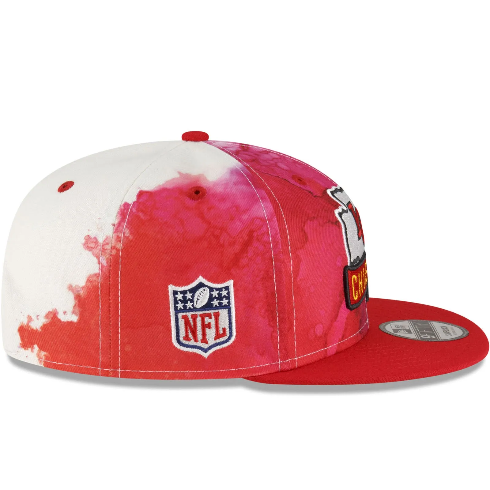 New Era Kansas City Chiefs NFL 2022 Sideline Ink 9FIFTY Baseball Cap - Red