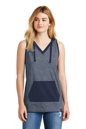 New Era  Ladies Heritage Blend Hoodie Tank. LNEA106