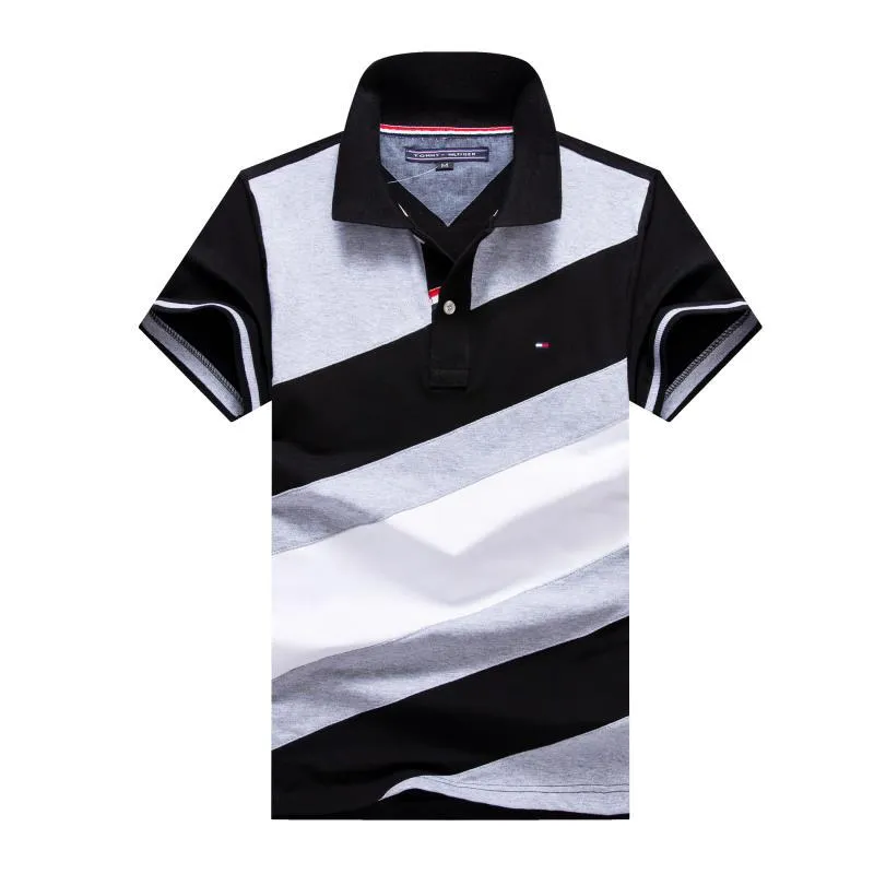 New Tommy Hilfiger Stripe Men Polo
