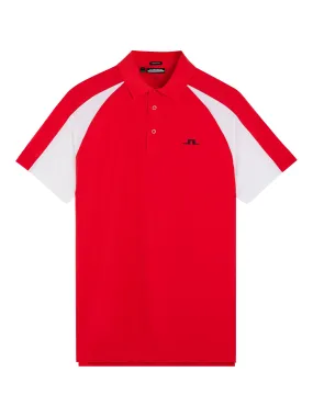 Nial Regular Fit Polo / Fiery Red
