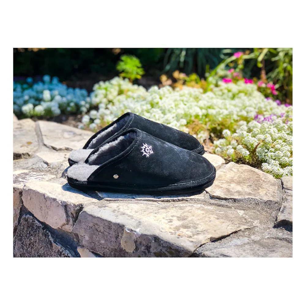 Nice SLO Town Scuff Black Women’s Slipper