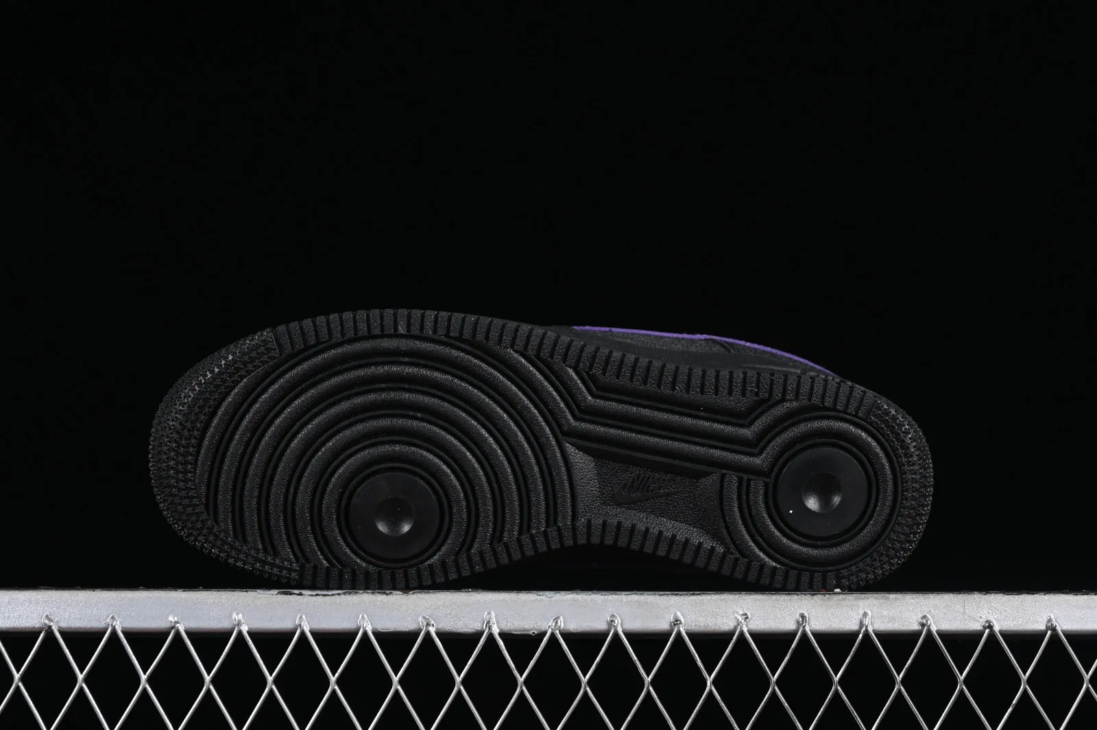 Nike Air Force 1 07 Low Black Purple CW2288-014