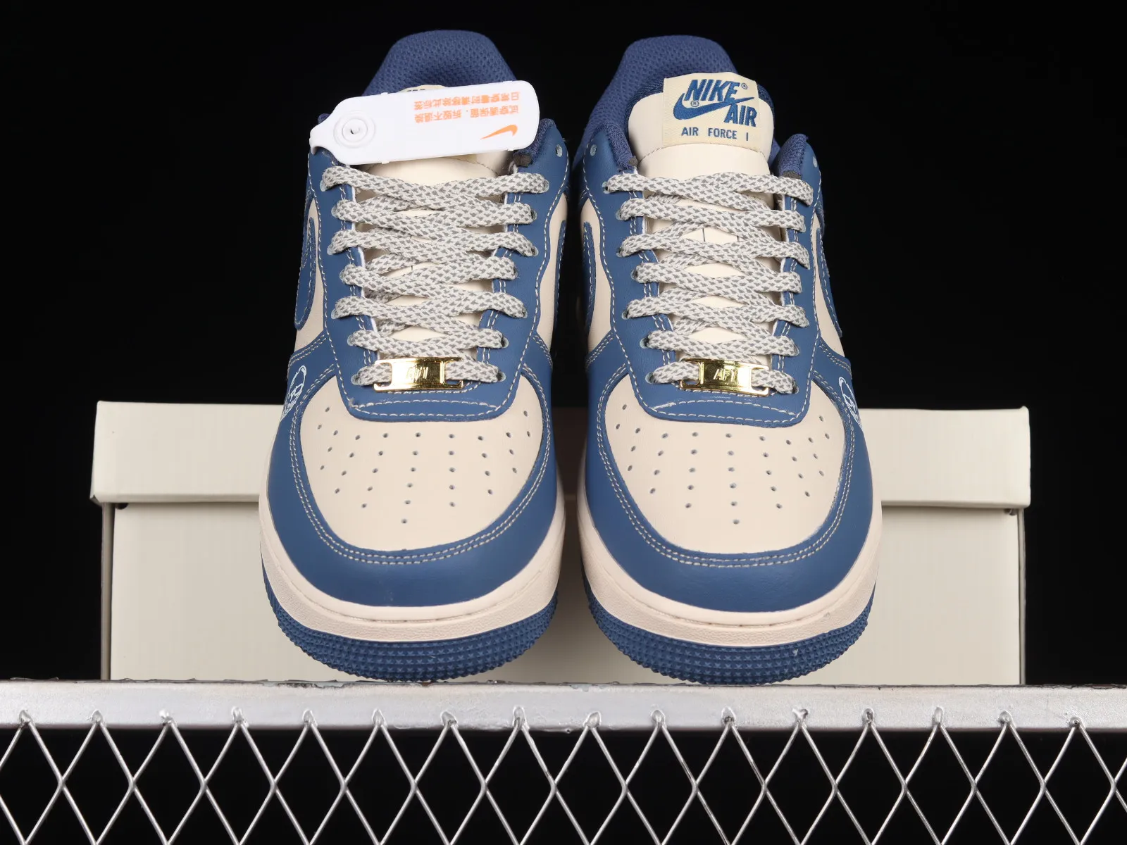 Nike Air Force 1 07 Low Captain America Dark Blue Red BS9055-804