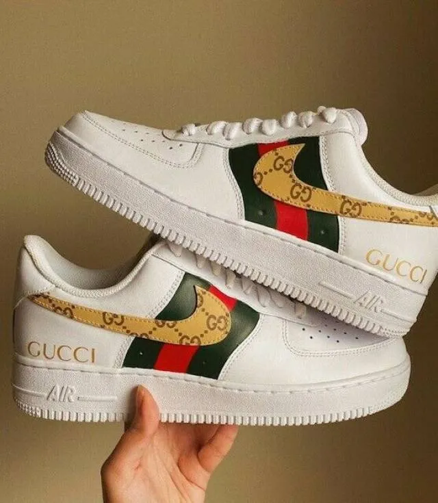 Nike air force 1 '07 men's size 10 - designer customized