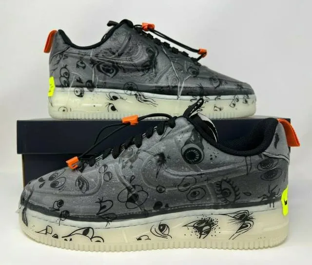 Nike air force 1 experimental halloween 2021 men's size 9.5 womens 11 dc8904-001