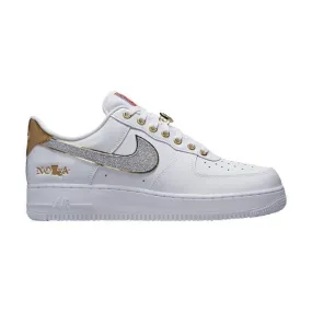Nike air force 1 low (nola/ white/ multi-color/ metallic gold/ university red) men us 8-13 dz5425-10