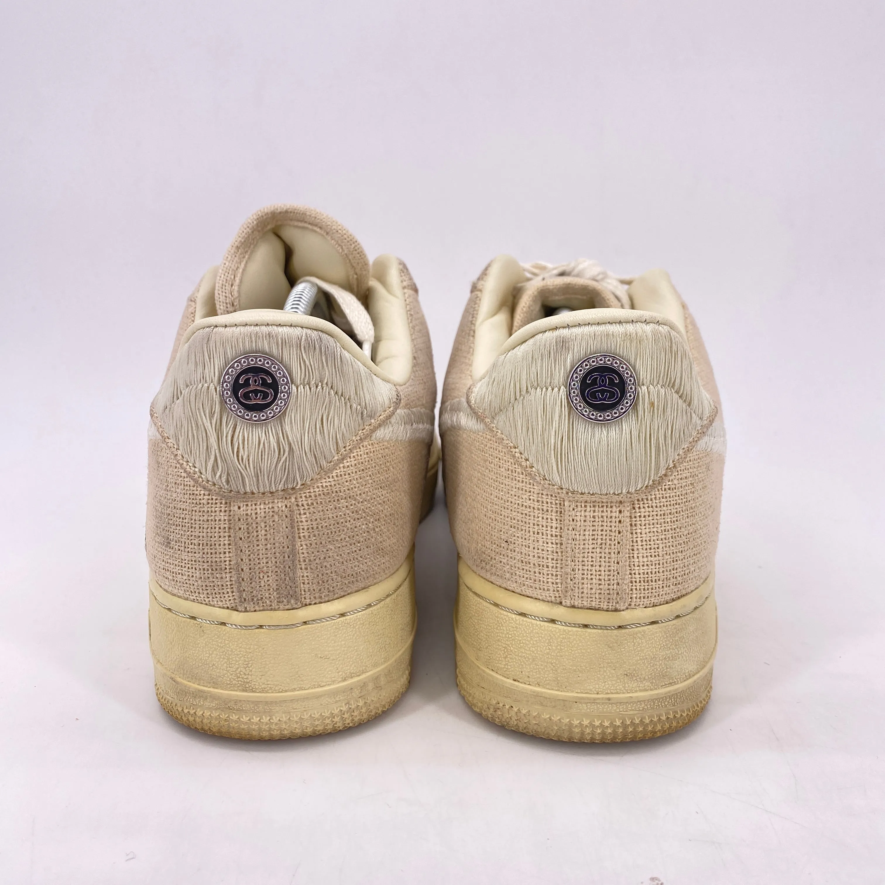 Nike Air Force 1 Low Stussy Fossil 2021 Used Size 12
