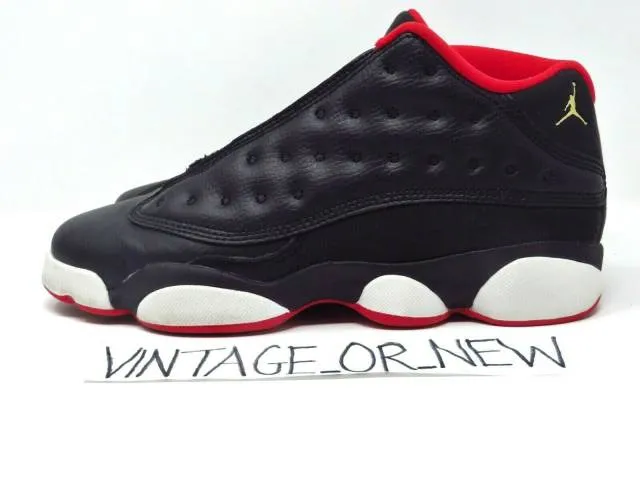 Nike air jordan xiii 13 low bred retro 2015 bg gs 310811-027 sz 6.5y