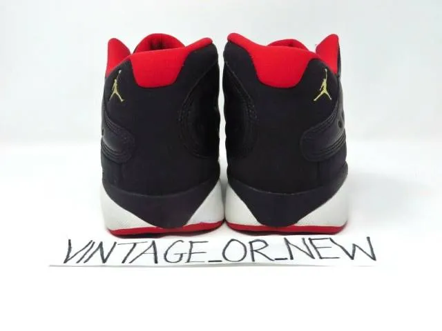 Nike air jordan xiii 13 low bred retro 2015 bg gs 310811-027 sz 6.5y