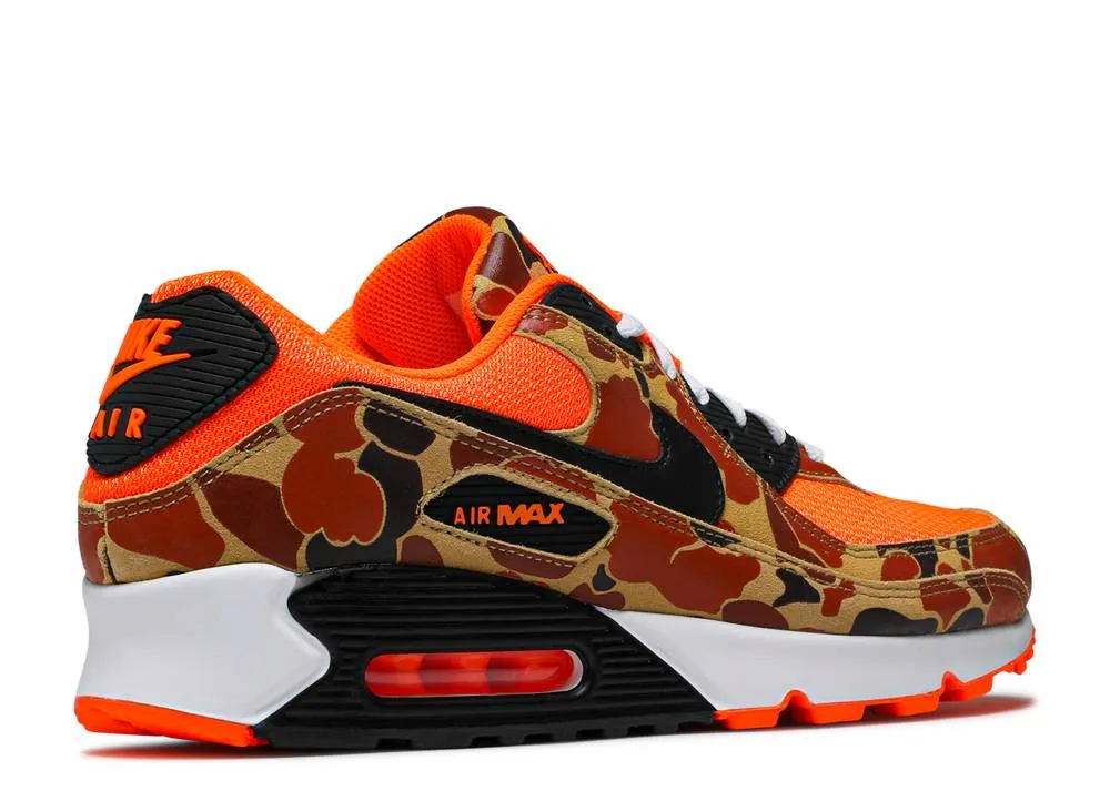 Nike Air Max 90 Orange Camo Total Black CW4039-800