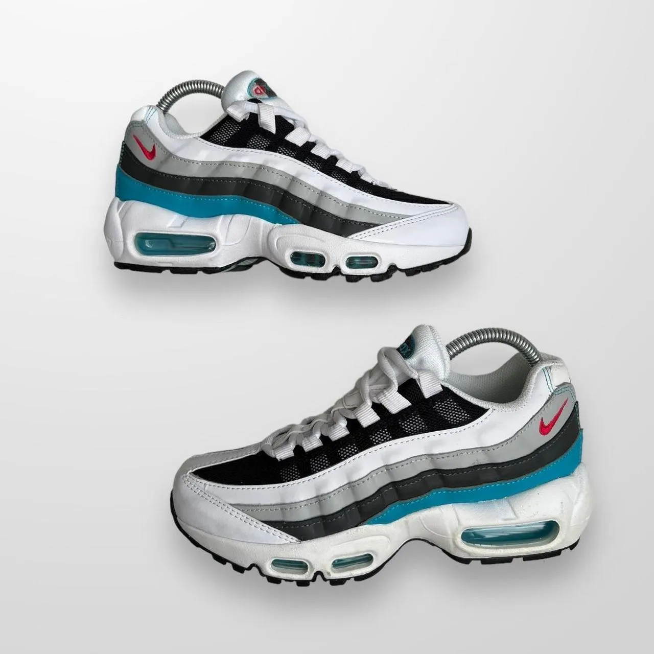 Nike Air Max 95 Recraft In White Chlorine Blue