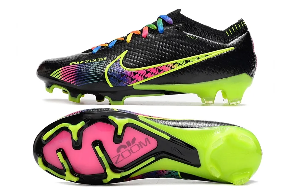 Nike Air Zoom Mercurial Vapor 15 Elite FG - Black/Yellow/Multi-Colour