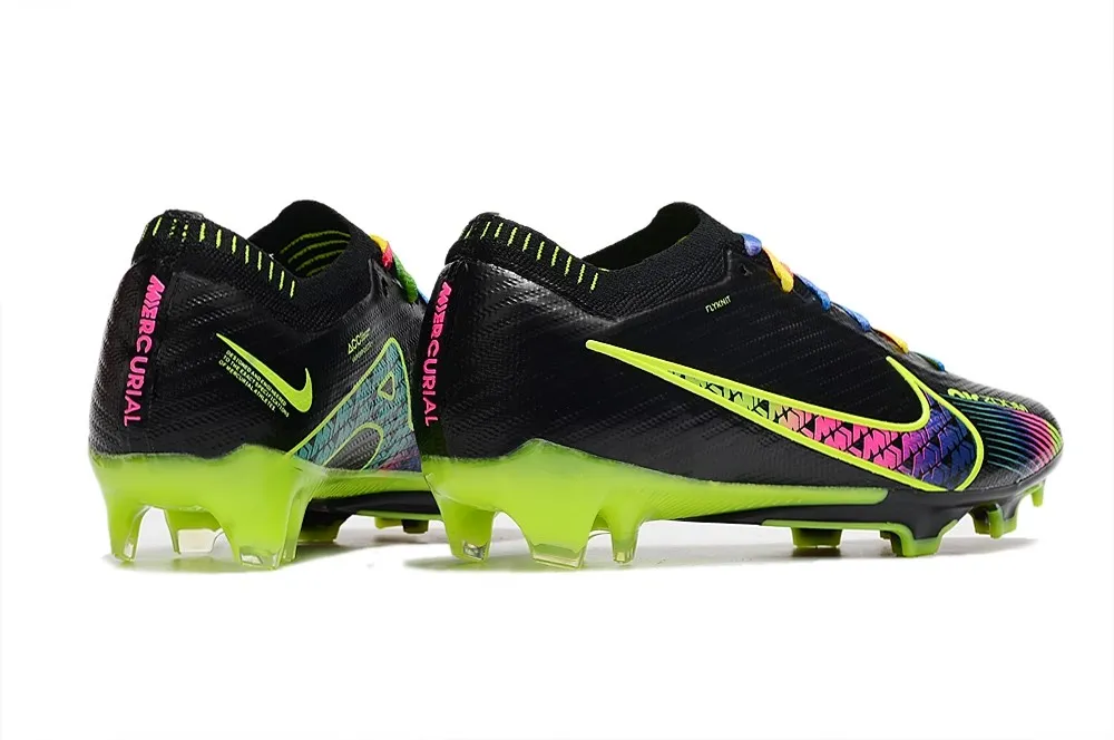 Nike Air Zoom Mercurial Vapor 15 Elite FG - Black/Yellow/Multi-Colour
