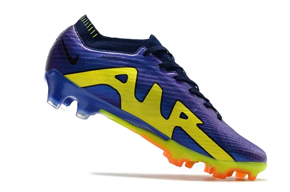 Nike Air Zoom Mercurial Vapor 15 Elite FG - Purple Blue/Black/Yellow
