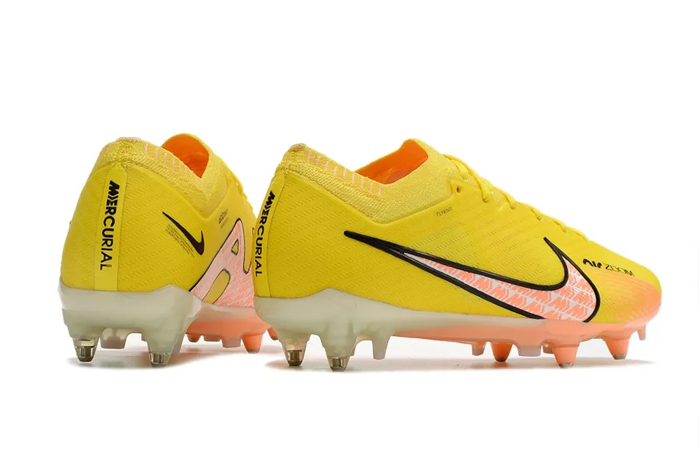 Nike Air Zoom Mercurial Vapor 15 Elite SG-Pro Anti-Clog Lucent Pack - Yellow Strike/Sunset Glow/Volt Ice