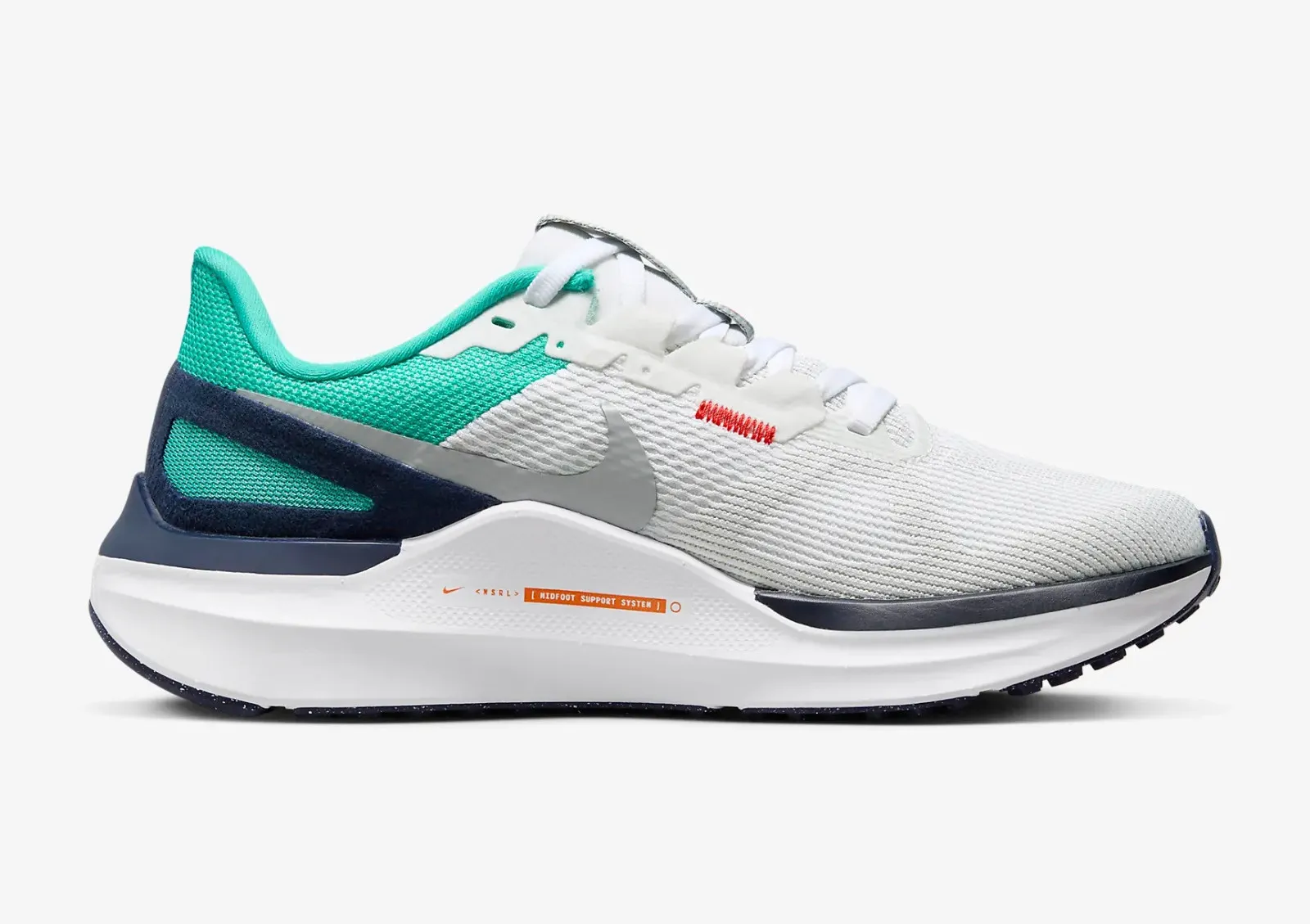 Nike Air Zoom Structure 25 White Clear Jade Light Smoke Grey DJ7884-102