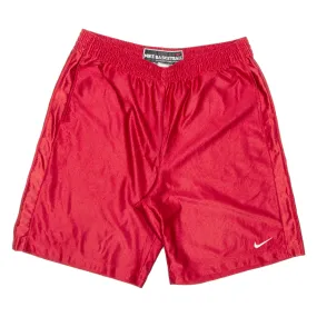 NIKE Baseball Mens Sports Shorts Red XL W36