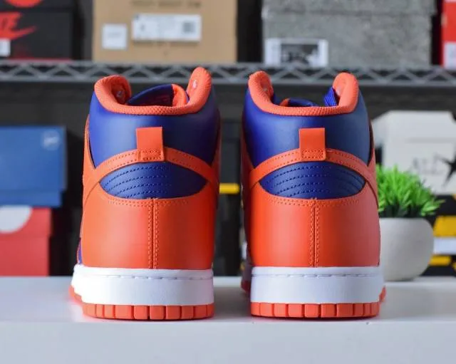 Nike Dunk High Blue Orange