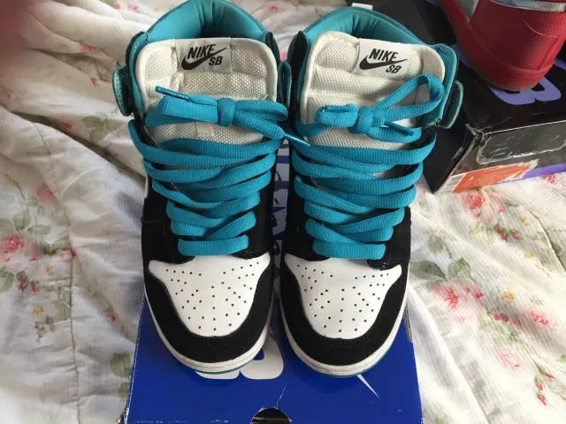 Nike dunk high premium sb send help