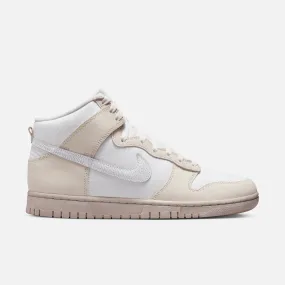 Nike Dunk High Retro EMB Cracked Leather