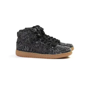 Nike Dunk High Warmth SB (Black/Black-Gum)