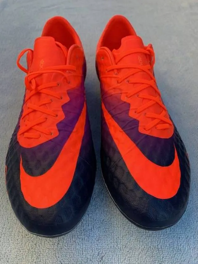 Nike hypervenom phinish sg pro soccer cleats size 8