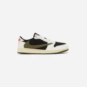 NIKE  JORDAN 1 RETRO LOW OG SP TRAVIS SCOTT OLIVE (WOMEN'S)